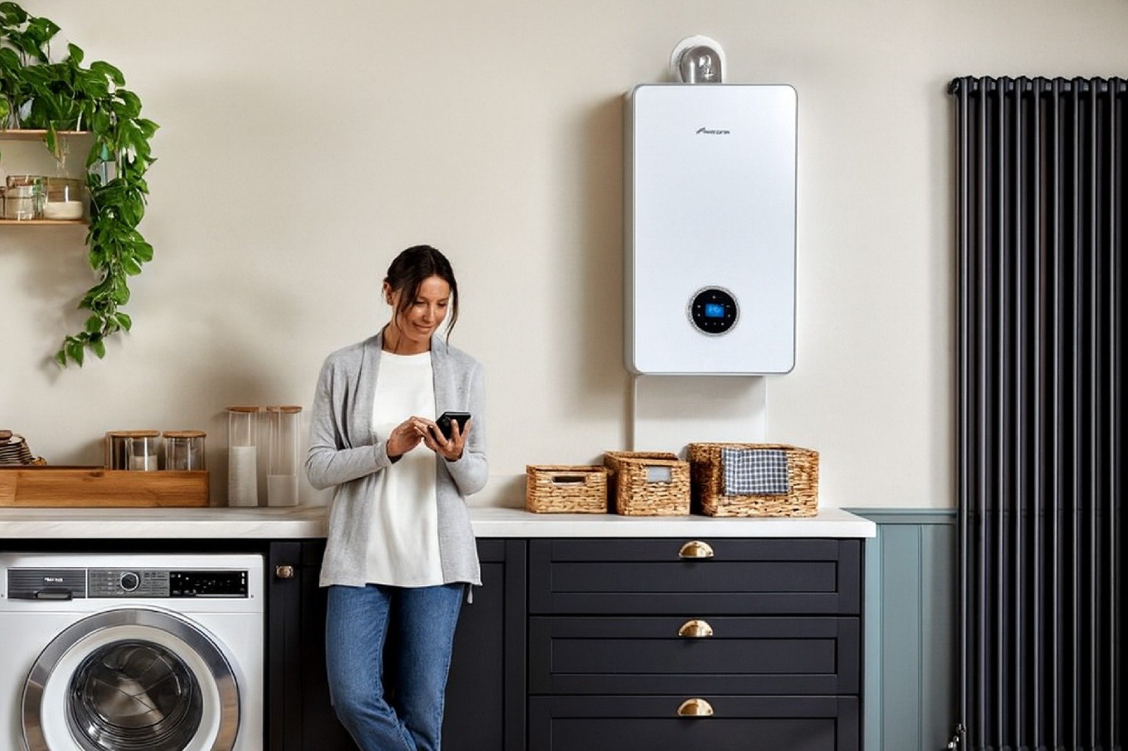 Exterior of a modern home